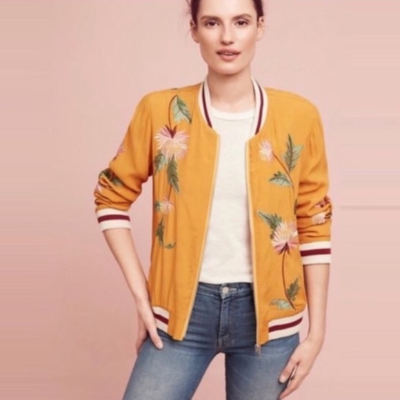Anthropologie Jackets & Blazers - Anthropologie Elevenses Embroider Solstice Jacket